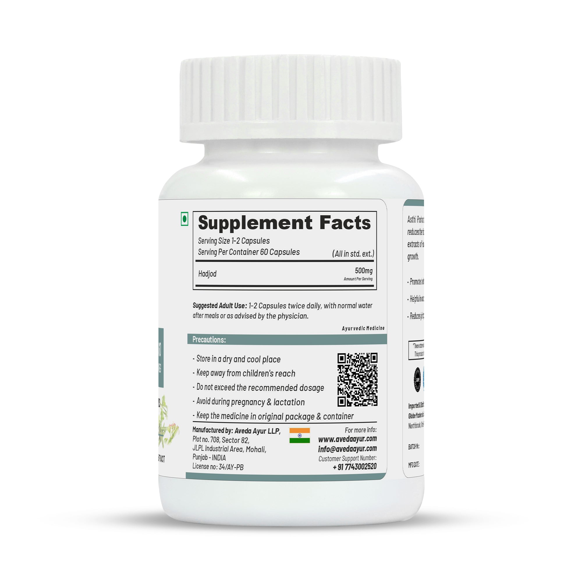 Life Aveda Asthi-Poshan Capsules - Distacart