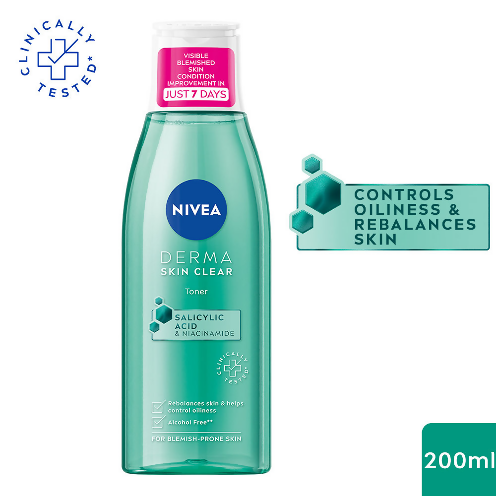 Nivea Derma Skin Clear Toner - Distacart