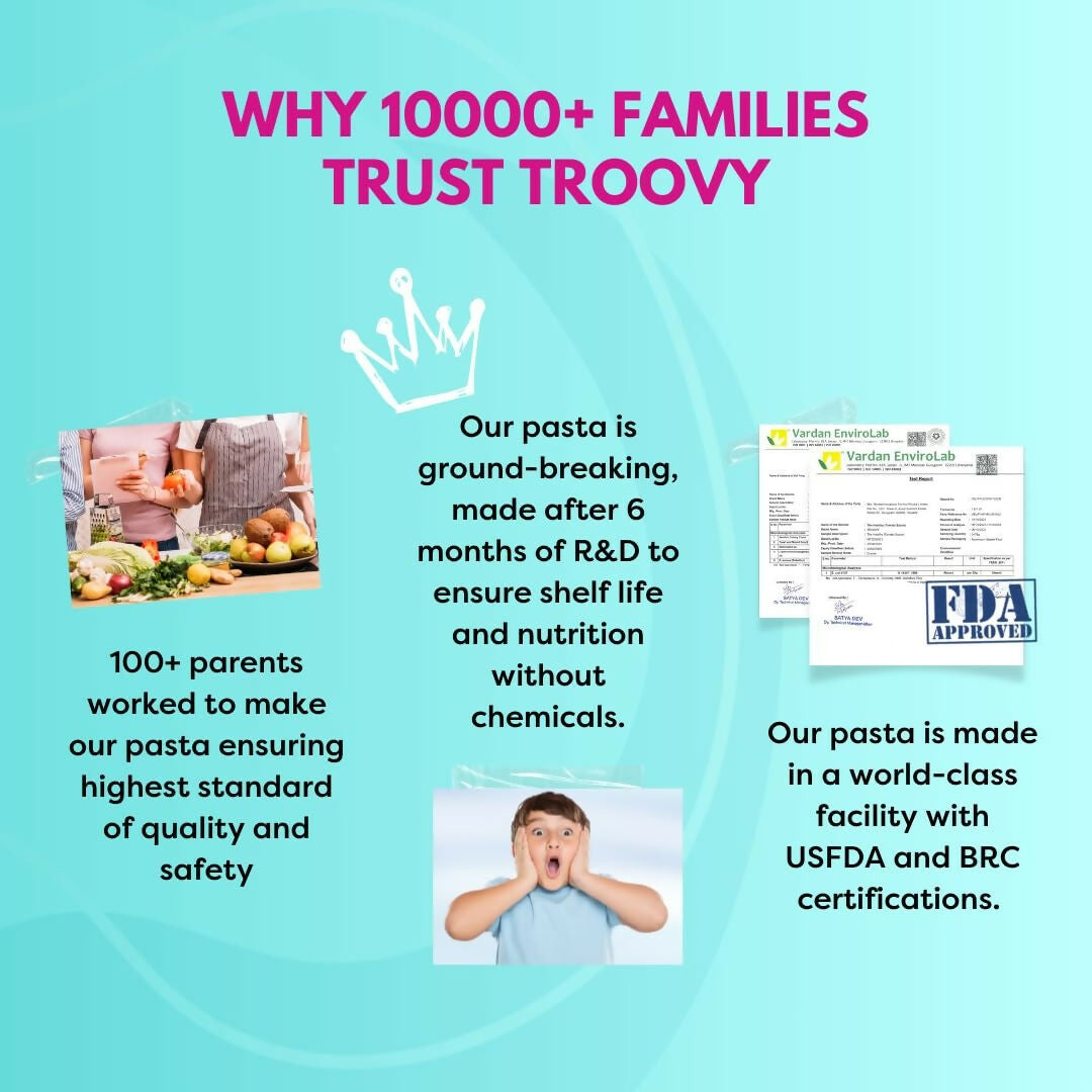 Troovy Millet Macaroni Pasta Protein & Iron rich - Distacart