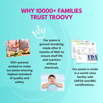 Troovy Millet Macaroni Pasta Protein & Iron rich - Distacart