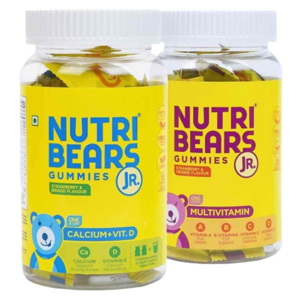 NutriBears Kids Multivitamin & Calcium Gummies - Dista