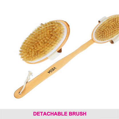 Vega Natural Bristle Bath Brush - Dista