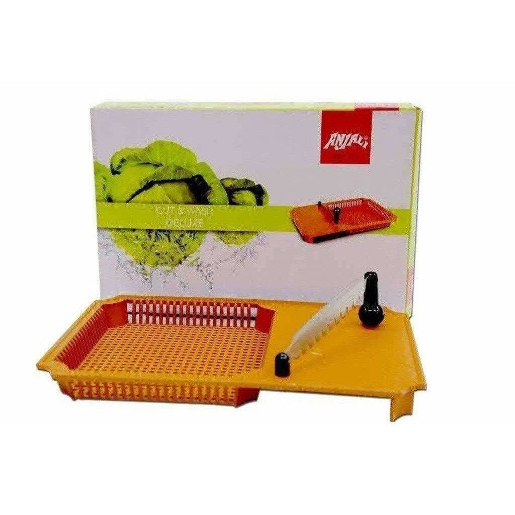 Anjali Cut & Wash Chopping Board For Vegetables - Chopping Knife - Distacart