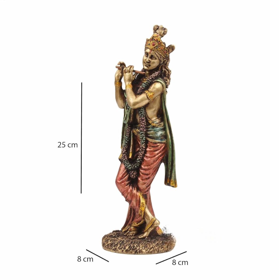 Profound Craft Resin Lord Krishna Idol - Distacart