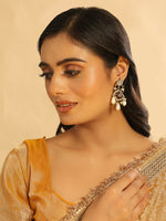 Thumbnail for Nuyug 22K Gold Plated Ruby Grace Earrings