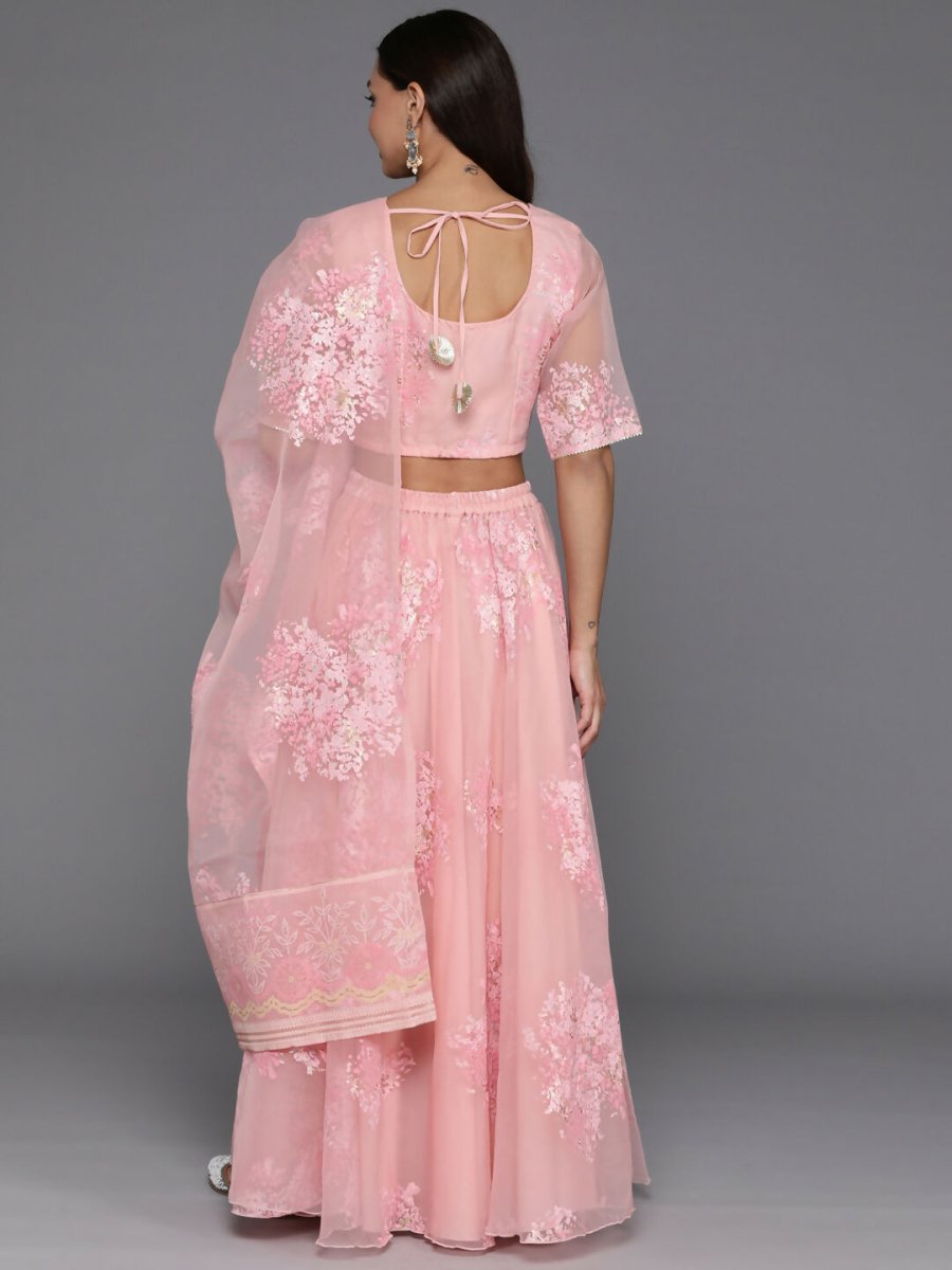 Ahalyaa women's wear Traditional wear lehenga choli - Pink - Distacart