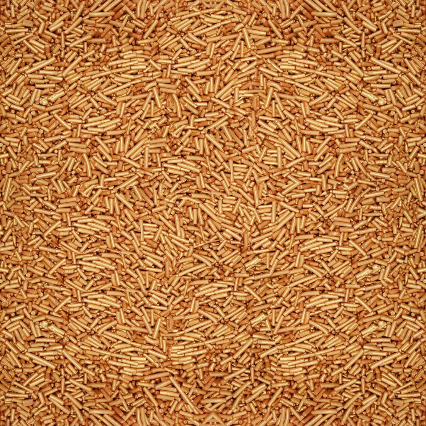 confect rose gold vermicelli sprinkles 100 gms