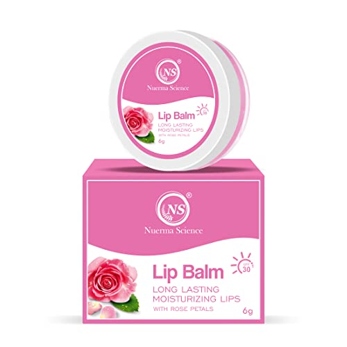 Nuerma Science Rose Petals Lip Balm | Long Lasting Moisturizing Lips
