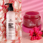 Thumbnail for Botanic Hearth British Rose & Almond Body Wash - Distacart