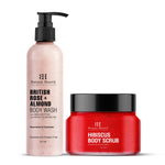 Thumbnail for Botanic Hearth British Rose & Almond Body Wash - Distacart