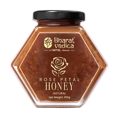 Bharat Vedica Rose Petal With Honey - Gulab Honey / Gulkand Shahad - Distacart