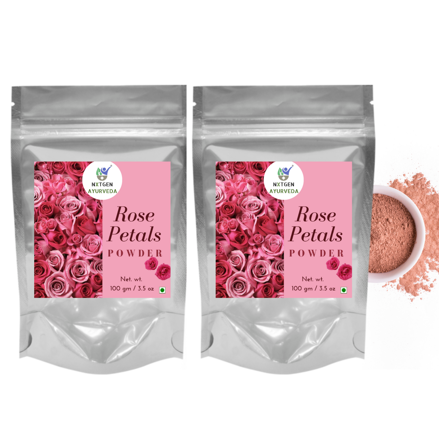 Nxtgen Ayurveda Rose Petal Powder - Distacart