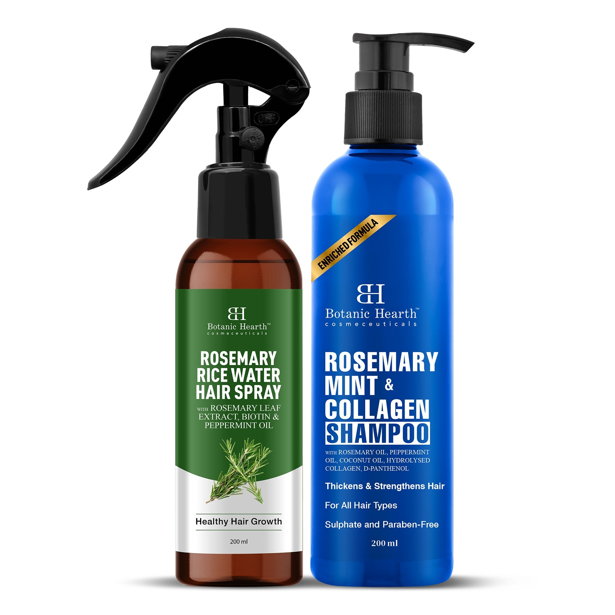Rosemary Cleanse & Hydrate Shampoo - Spray Set - Distacart