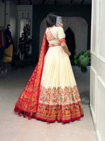 Thumbnail for Lehenga Mart Designer Wedding Lehenga Choli For Women - Off White - Distacart