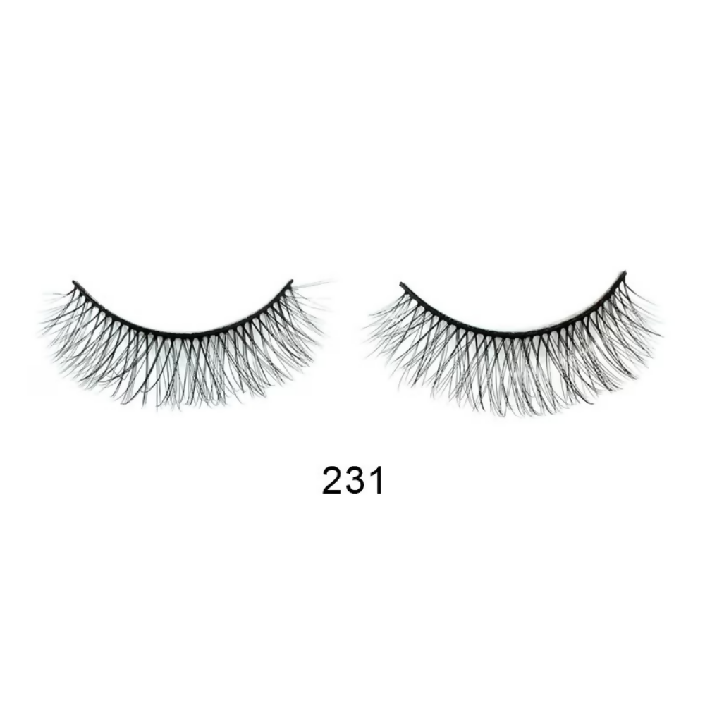 Bronson Professional 3D Effect Long and Natural Look False Eyelashes - 231 - Dista