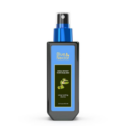 Blue Nectar Niraa Woody Oudh Body Mist - Distacart