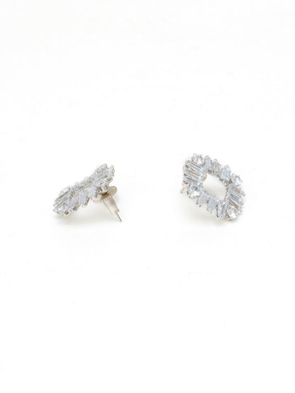 stone stud (white) - Ruby Raang - Distacart