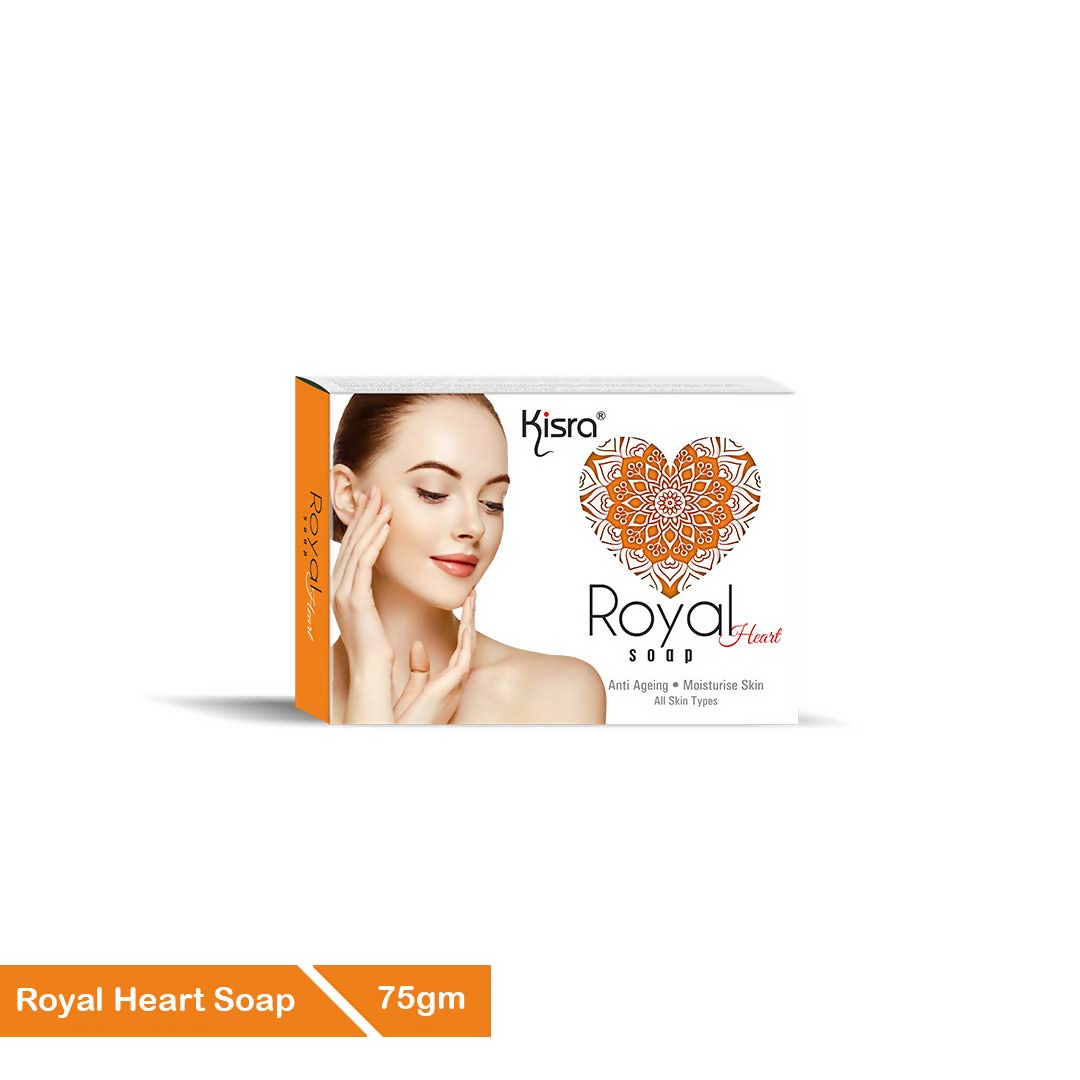 Kisra Royal Heart Soap - Distacart