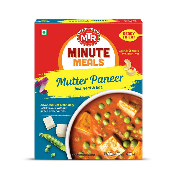 MTR Read To Eat Mutter Paneer - Distacart