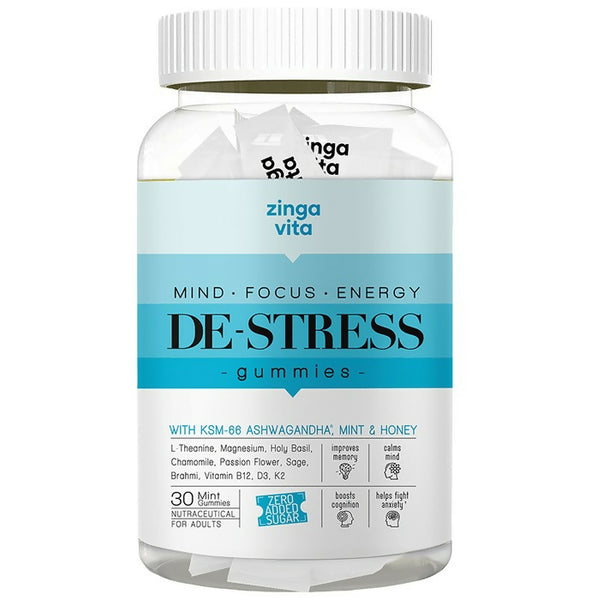 Zingavita De-Stress Gummies - Distacart