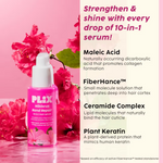 Thumbnail for PLIX The Plant Fix Hibiscus Bond Repair 10-In-1 Hair Serum - Distacart