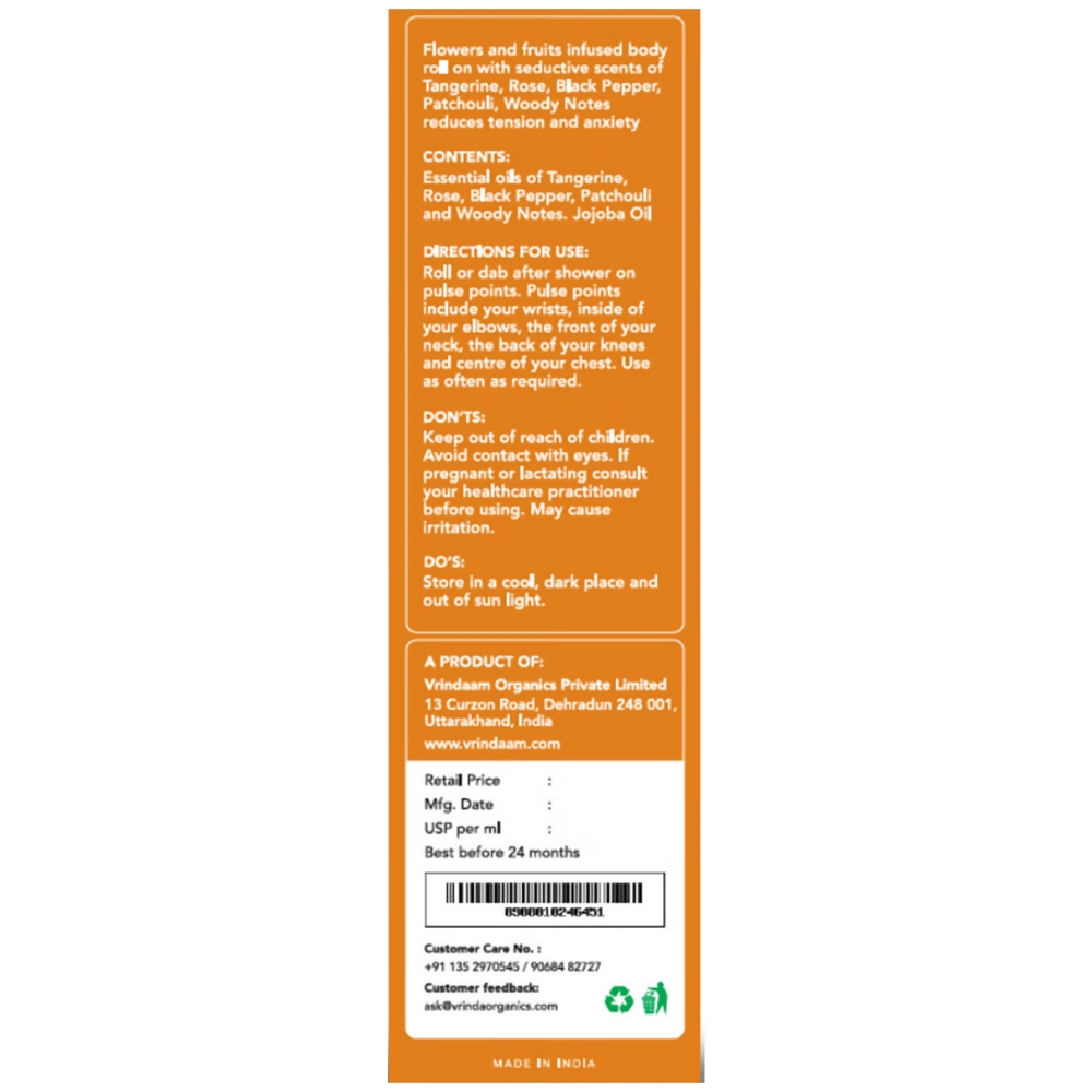 Vrinda Malwa Aromatic Oil Roll On - Dista