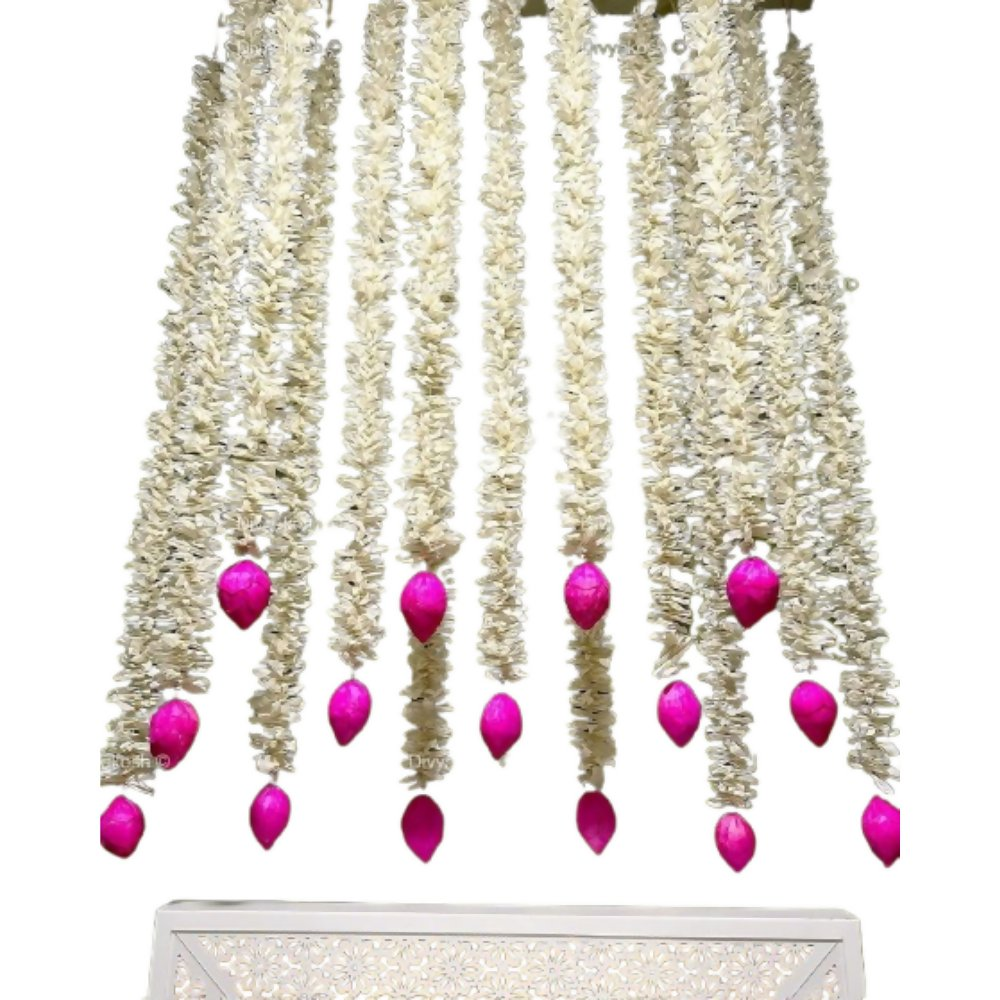 Divyakosh Jasmine Flowers with Lotus Budds for Home Decoration - Distacart
