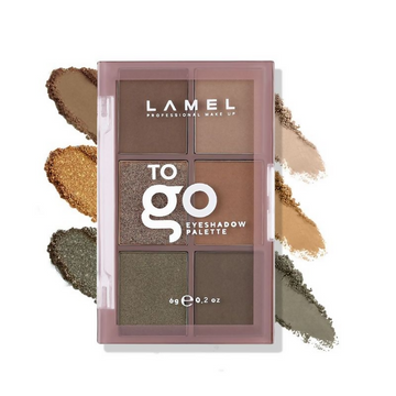 Lamel To Go Eyeshadow Palette - 403 Cold Brown - Distacart
