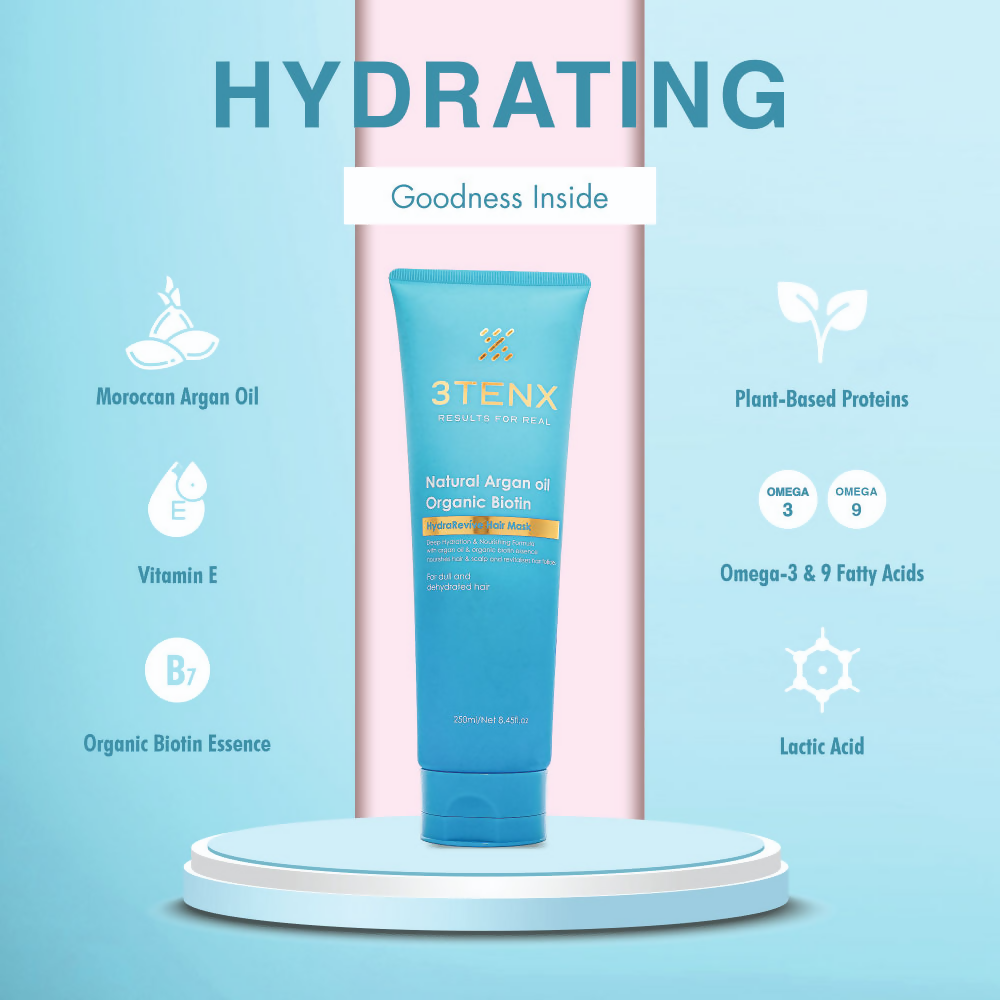 3TENX Hydrarevive Hair Mask For Dull & Dehydrate Hair - Distacart