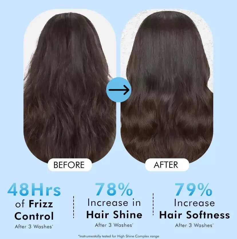 mCaffeine High Shine Glossing Shampoo