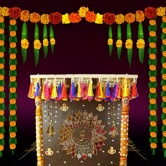 Sri Rudra Decorative Palavelli Mandap Decoration (SR 03217) - Distacart