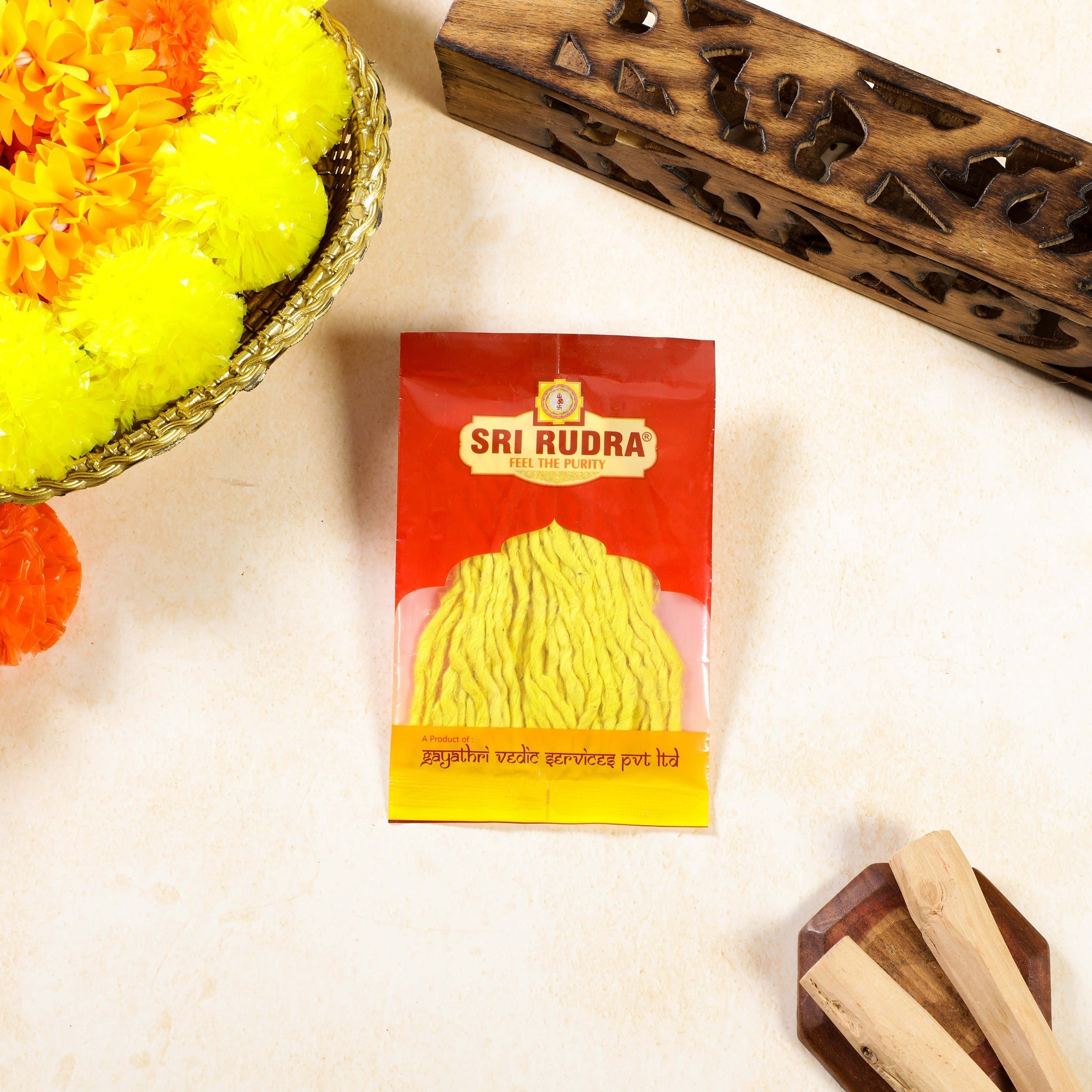 Sri Rudra Yellow Batties (SR 01085) - Distacart