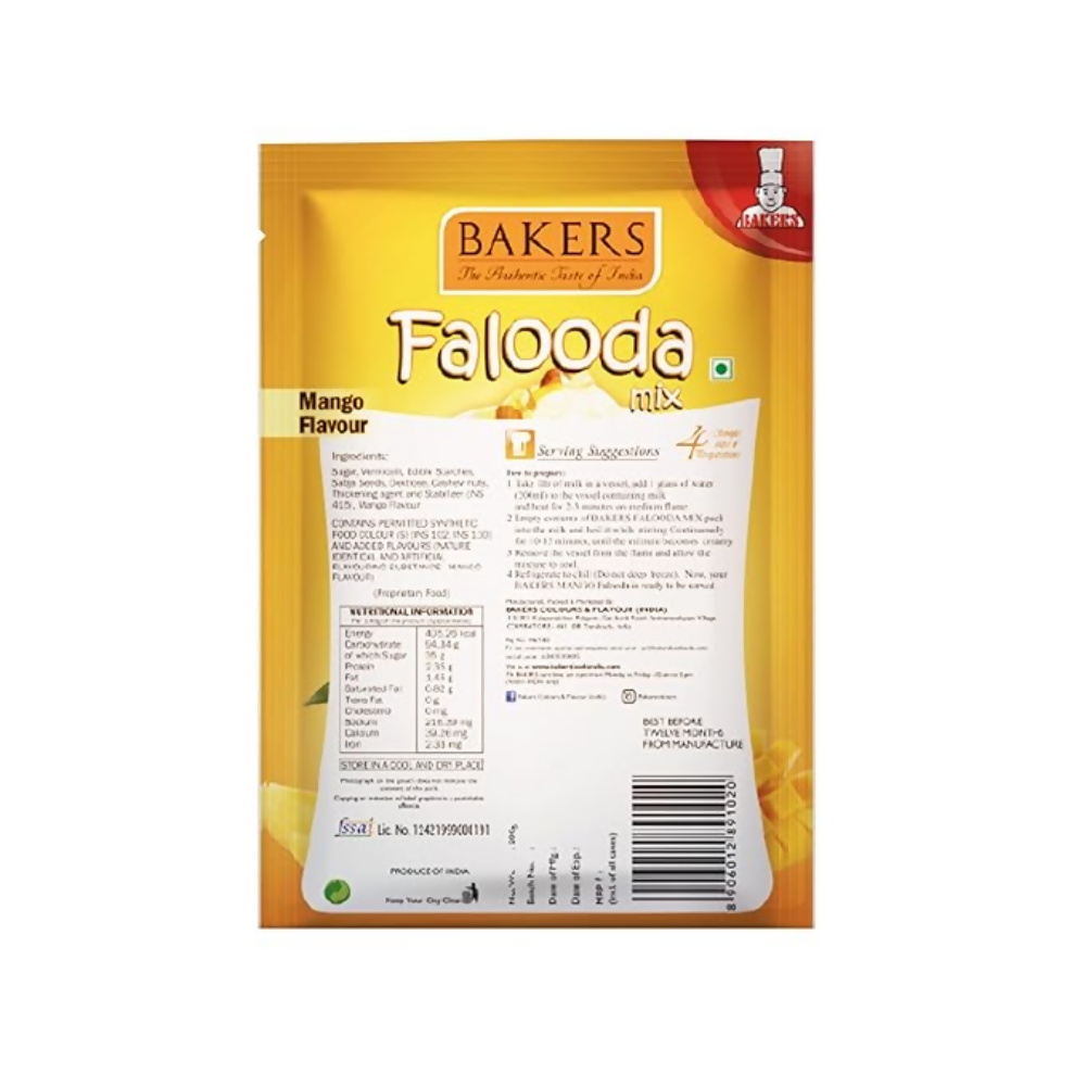 BAKERS Mango Flavored Falooda Mix - Dista