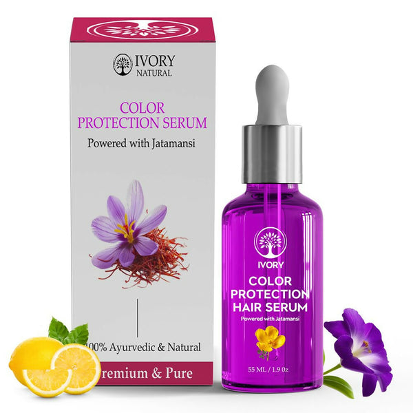 Ivory Natural Color Protection Hair Serum Potent Serum To Protect Your Hair - Distacart