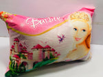 Thumbnail for Unique Fashion Microfibre Filled Cushion For Kids - Barbie - Distacart