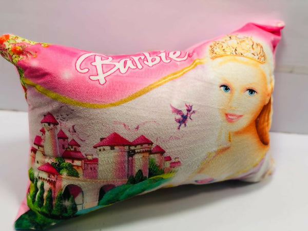 Unique Fashion Microfibre Filled Cushion For Kids - Barbie - Distacart