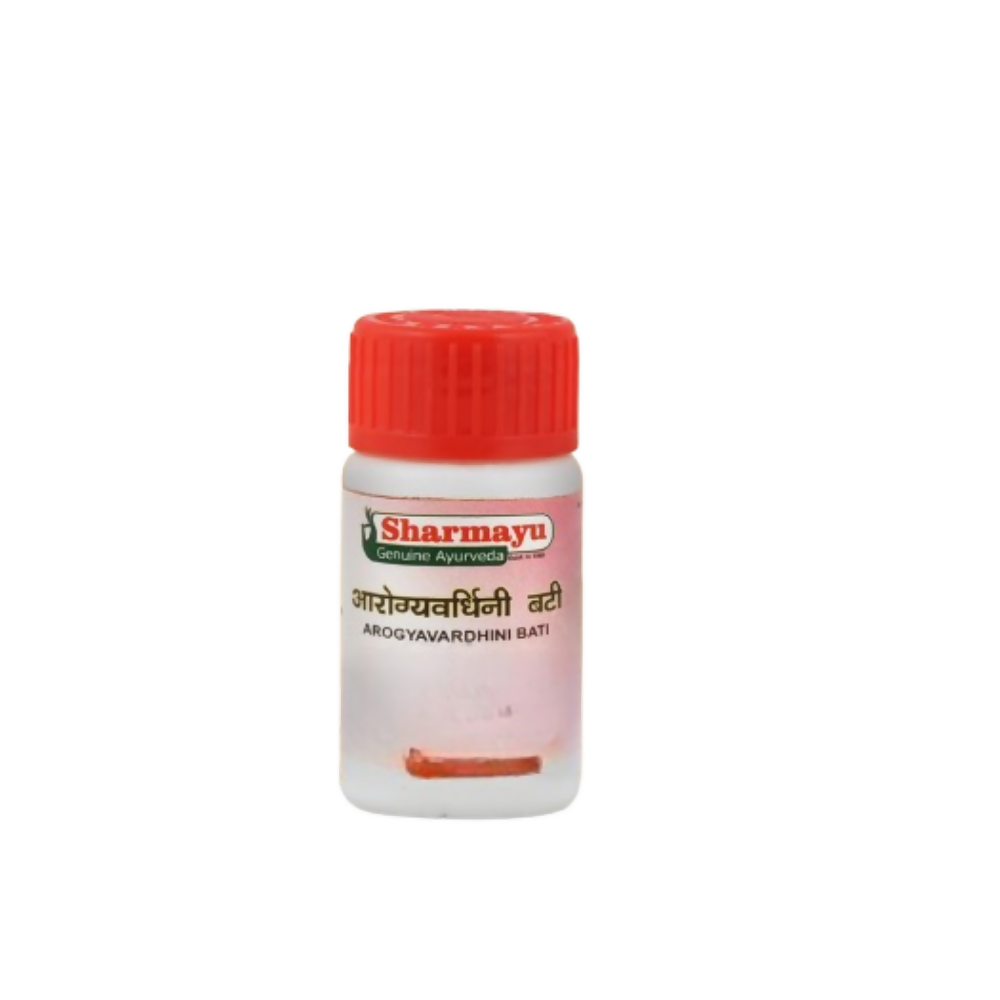 Sharmayu Ayurveda Arogyavardhini Bati Tablets - Dista
