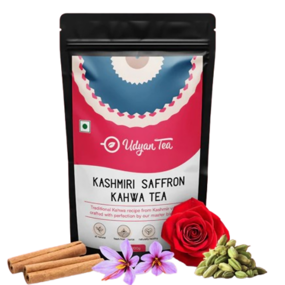 Udyan Tea Kashmiri Saffron Kahwa Green Tea - Dista