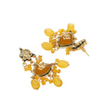 Thumbnail for Nuyug Amber Glory Ethnic Earrings & Maang Tikka Set