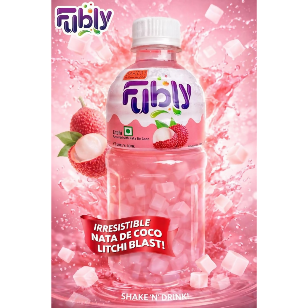 BAKERS Fubly Litchi Juice Drink - Dista