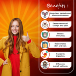 Thumbnail for Rajasthan Herbals Nari Amrut Capsules
