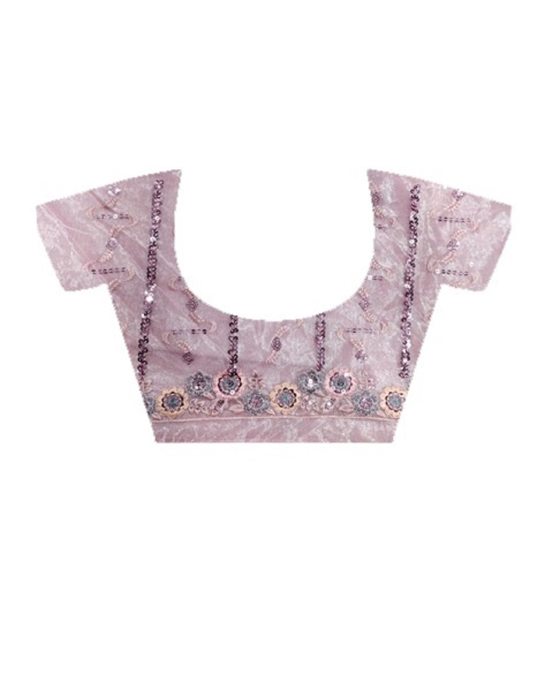 Teeya Creation Pink Color Twill Net Heavy Work Saree - Distacart