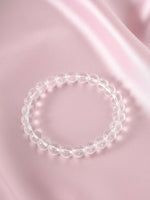 Thumbnail for NVR White Crystal Beaded Bracelet for Men & Women - Distacart