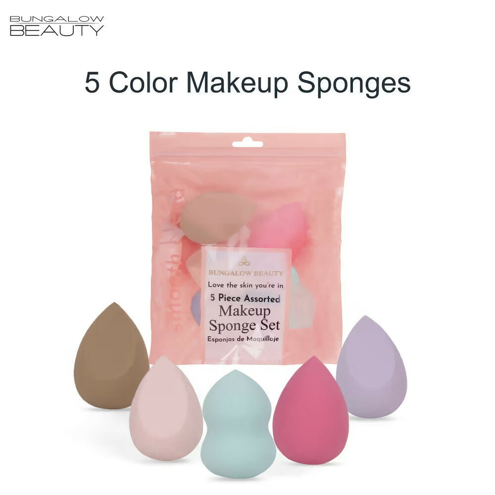 BUNGALOW BEAUTY Makeup Blending Sponge - Pack of 5 - Dista