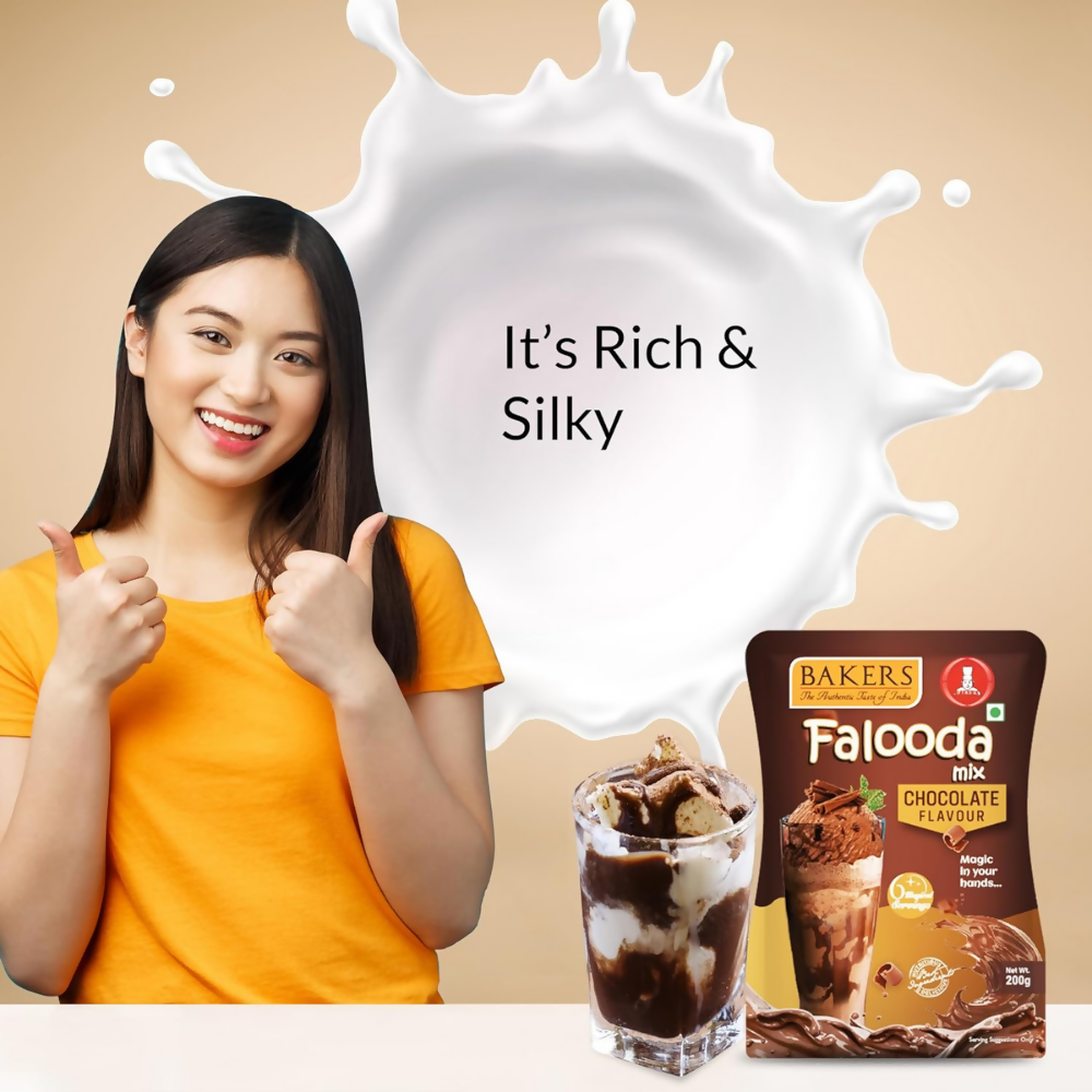 BAKERS Chocolate Flavored Falooda Mix - Dista