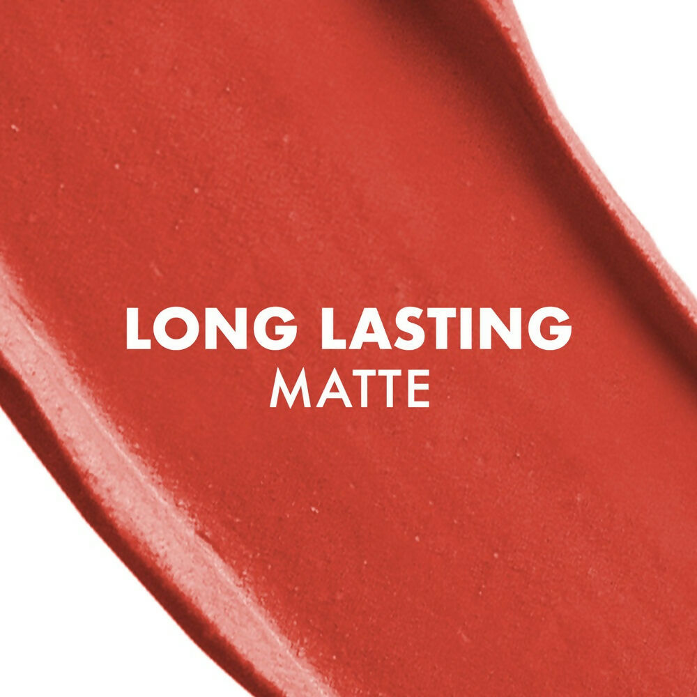 Lakme Cushion Matte Lipstick - Brown Chili - Distacart