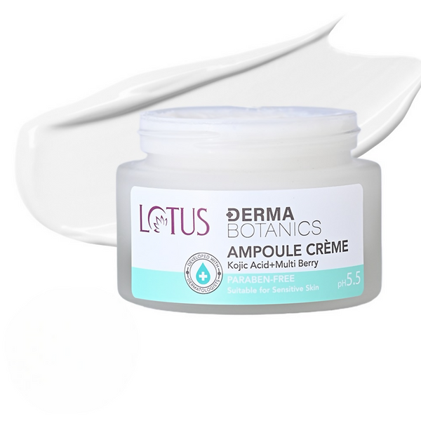Lotus DermaBotanics Kojic acid + Multi berry Ampoule Crème - Distacart