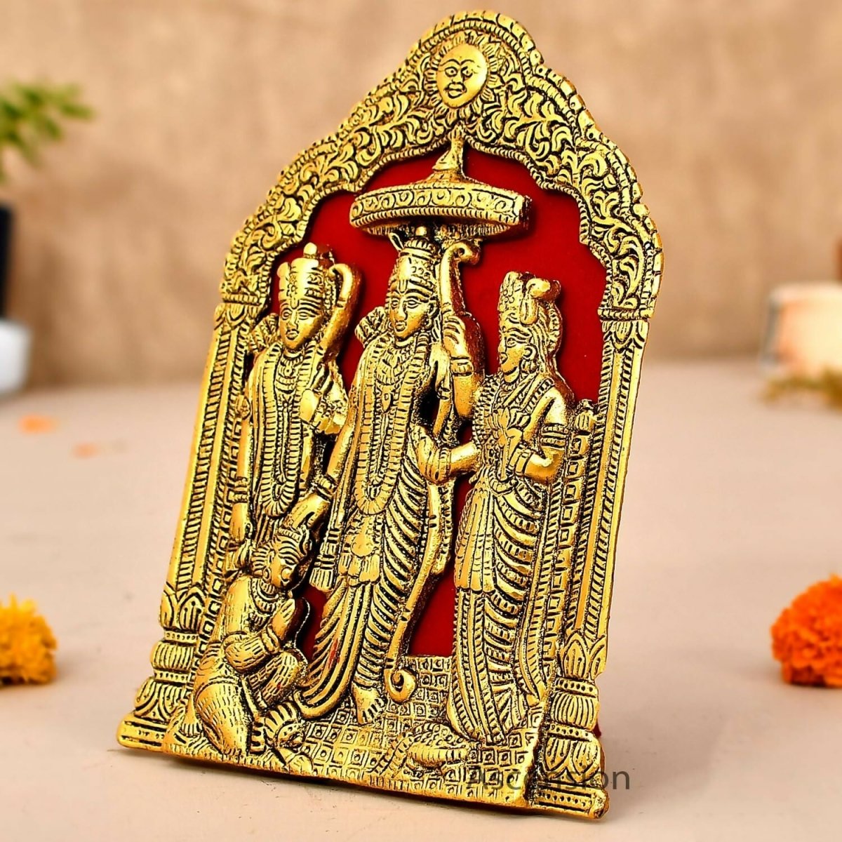 Ascension Metal Plated Ram Darbar Wall Hanging - Distacart