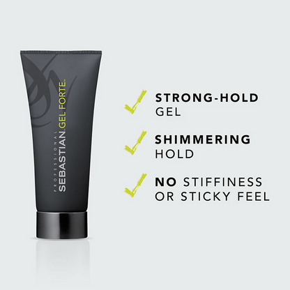 Sebastian Professional Gel Forte Strong For Stronger Hold - Distacart