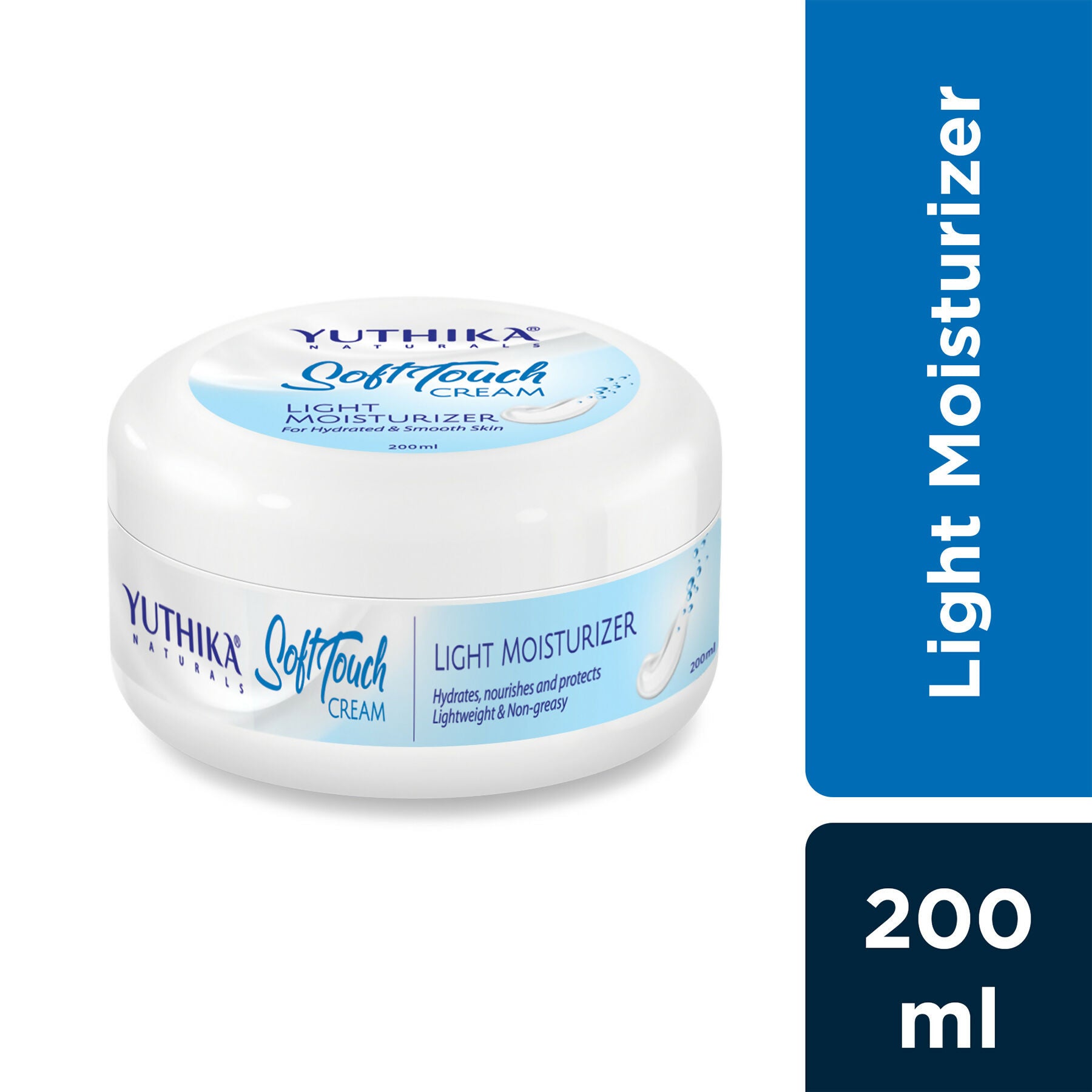 Yuthika Naturals Soft Touch Light Moisturizer Cream - Distacart